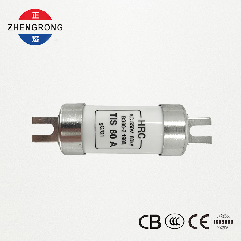 550V 80A HRC-Messersicherung | BS88-2:1986 | 80kA