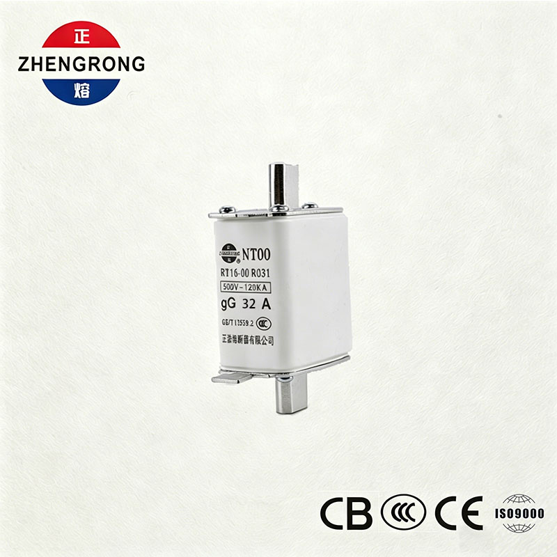 Hohe Ausschaltleistung NT00 32A-Sicherung – 500V 120kA Keramik-gG-Sicherungseinsatz