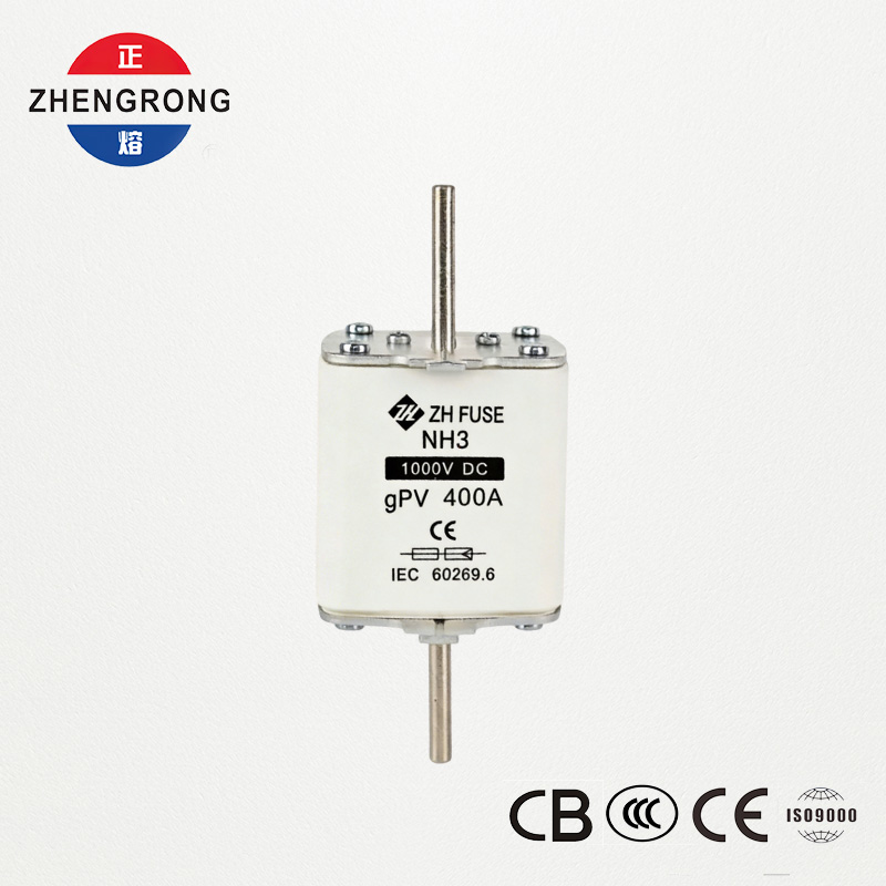 NH3 1000 V DC 400 A gPV-Sicherung für Solar-PV-Systeme