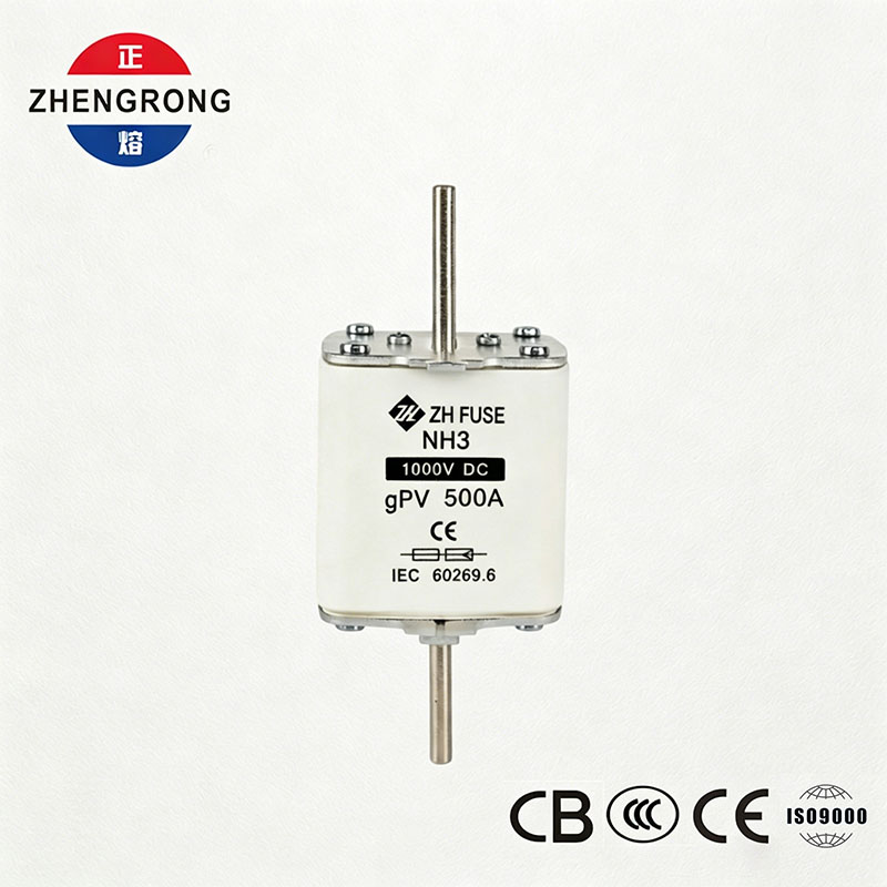 NH3 1000 V DC 500 A gPV-Sicherung für Solar-PV-Systeme