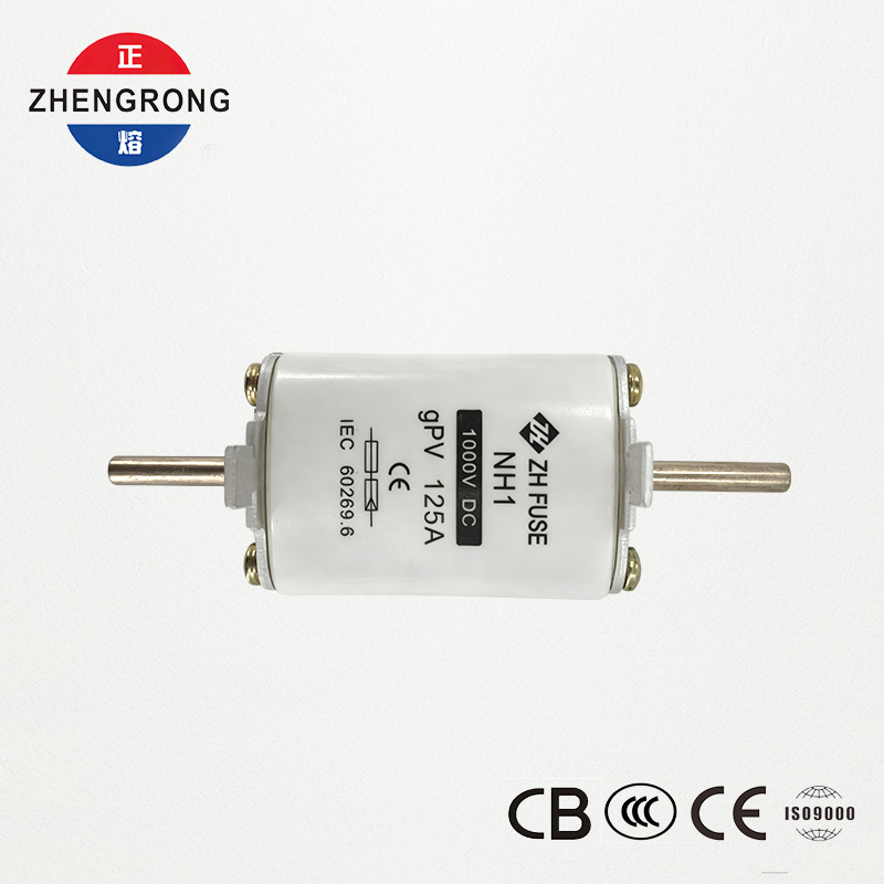 PV-DC-Sicherung NH1 125A 1000V | CE- und IEC 60269.6-Zulassung für Solaranlagen