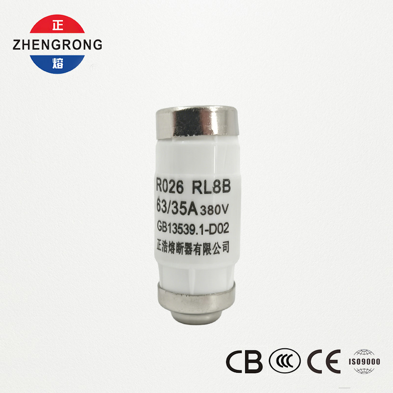 RL8B R026 35A 380V D02 Zylindrische Sicherung