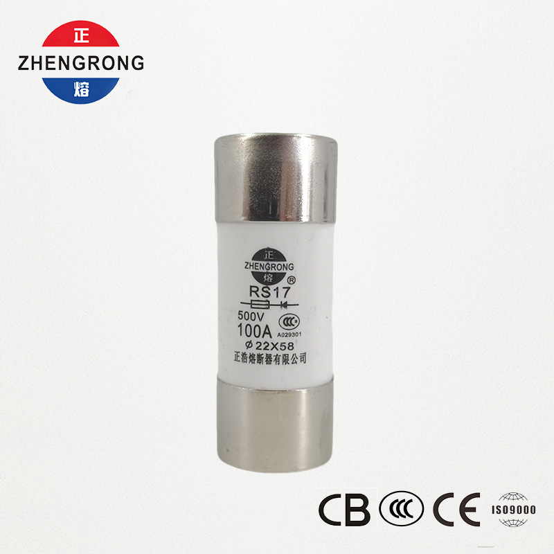 RS17 100A 500V zylindrische flinke Sicherung | 22*58mm | CCC-zertifiziert