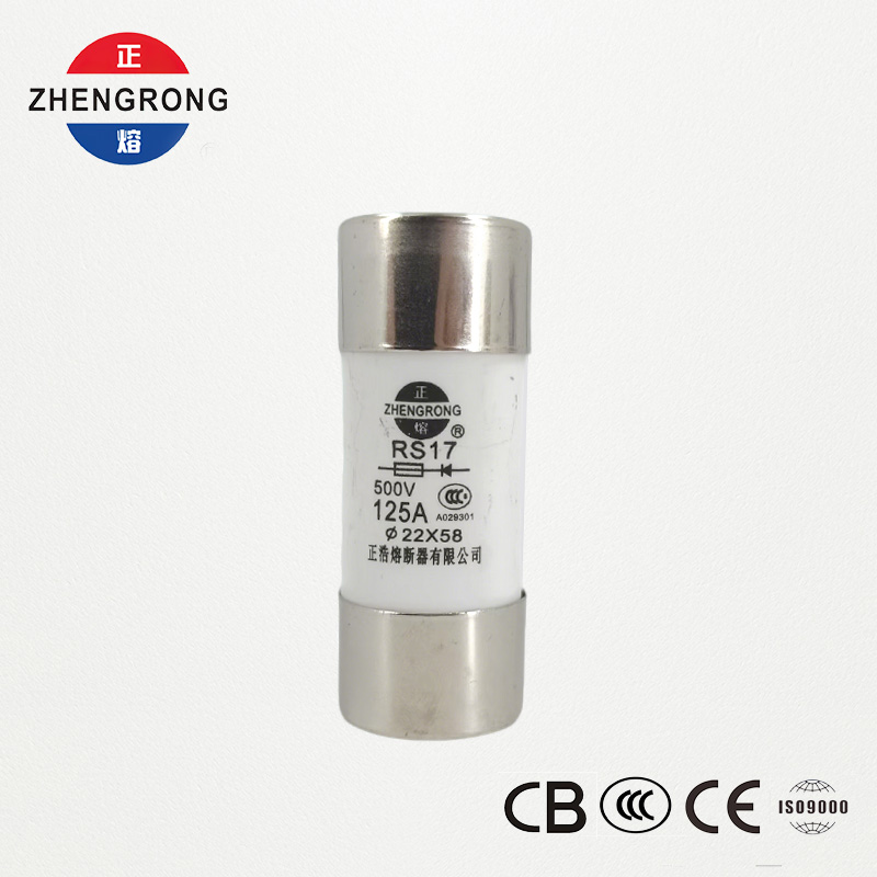 RS17 125A 500V Zylindrische flinke Sicherung | 22*58mm | CCC-zertifiziert