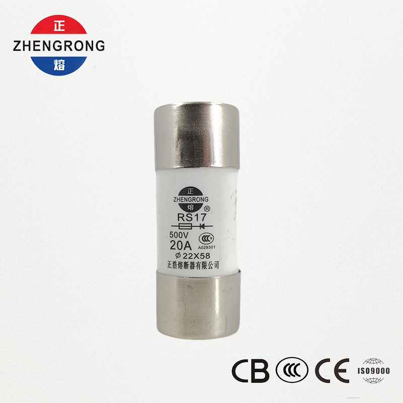 RS17 20A 500V zylindrische flinke Sicherung | 22*58mm | CCC-zertifiziert