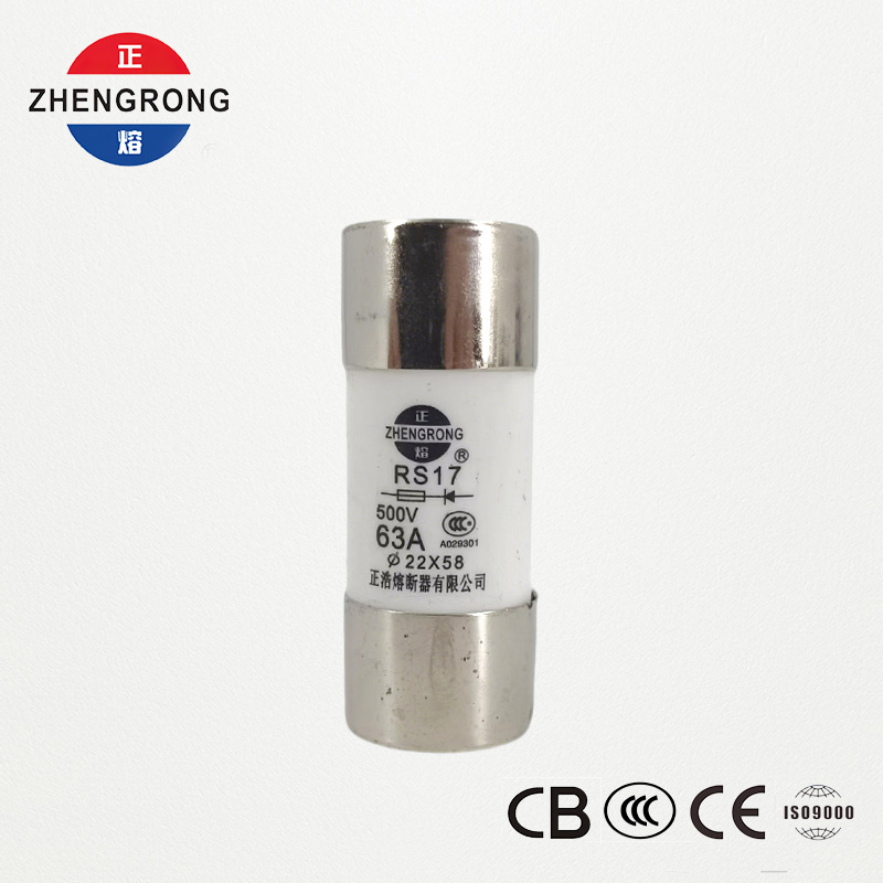 RS17 63A 500V zylindrische flinke Sicherung | 22*58mm | CCC-zertifiziert