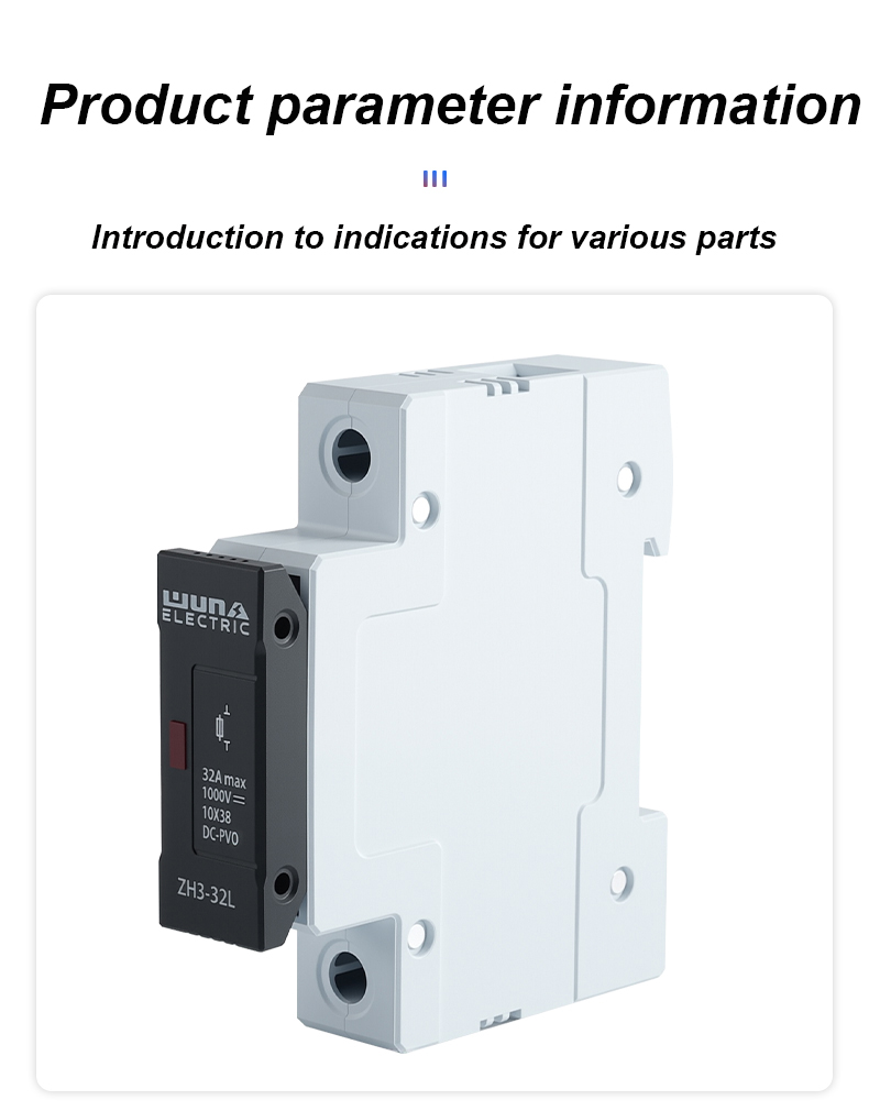 ZH32L DC 1000V Sicherungshalter